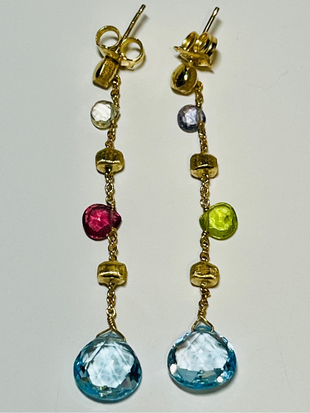 Marco Bicego 18k Gold Semi-Precious Gems | Earrings from “Paradise” Collection